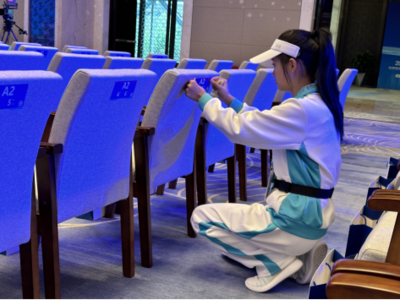 活躍在第六屆中國-阿拉伯國家博覽會(huì)上的“北方民大身影” 會(huì)展會(huì)務(wù)服務(wù)的青春力量